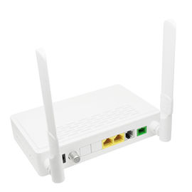 Realtek Chipest Xبون ONU Ftth Router 1Ge + 1Fe + Catv + Wifi + Pots for FTTB / FTTX
