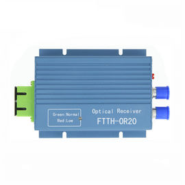 Ftth Catv AGC Wdm منافذ إخراج الألياف البصرية البسيطة 2 الترددات اللاسلكية لنظام GEبون